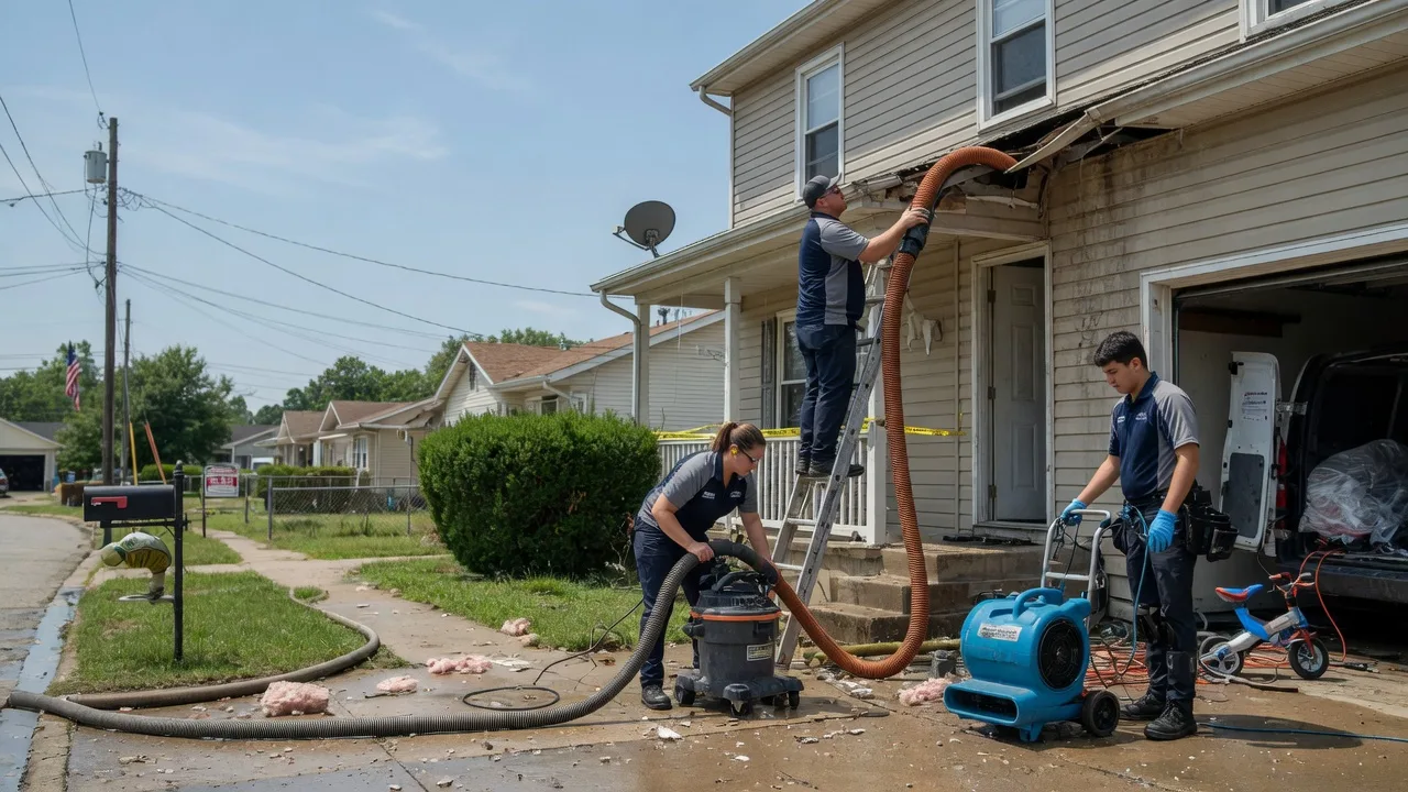 Water Damage Restoration in Thawville, IL near me